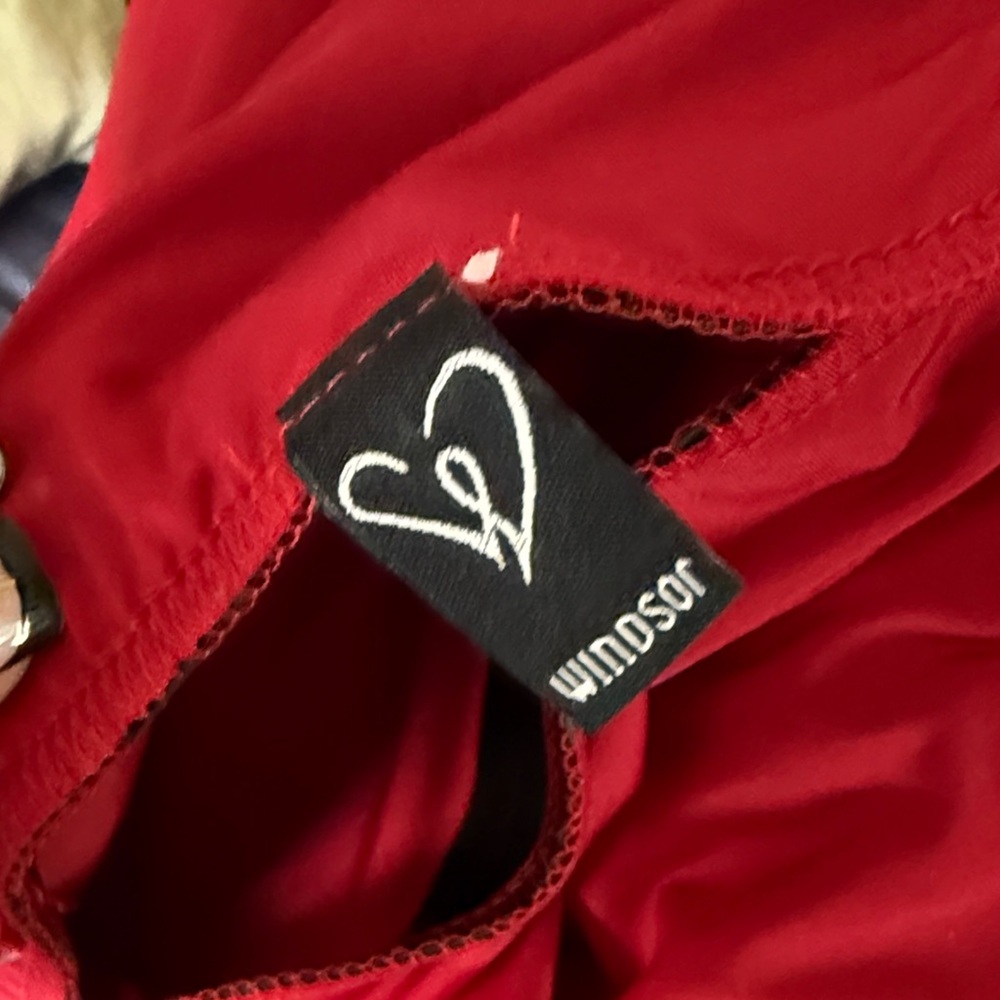 Windsor Red Midi Dress - Picture 4 of 4